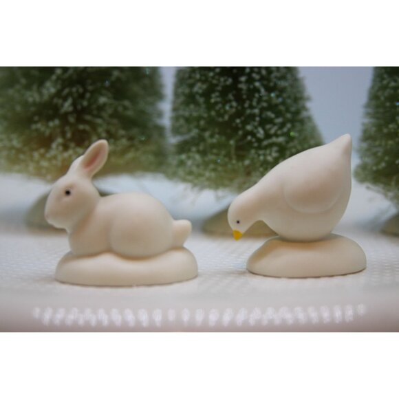 Dept 56 Snowbabies - Babies on the Farm - Farmyard Friends - Picture 8 of 8